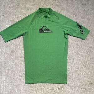 Quicksilver Rash guard shirt All time short sleeve shirt surfing shirt